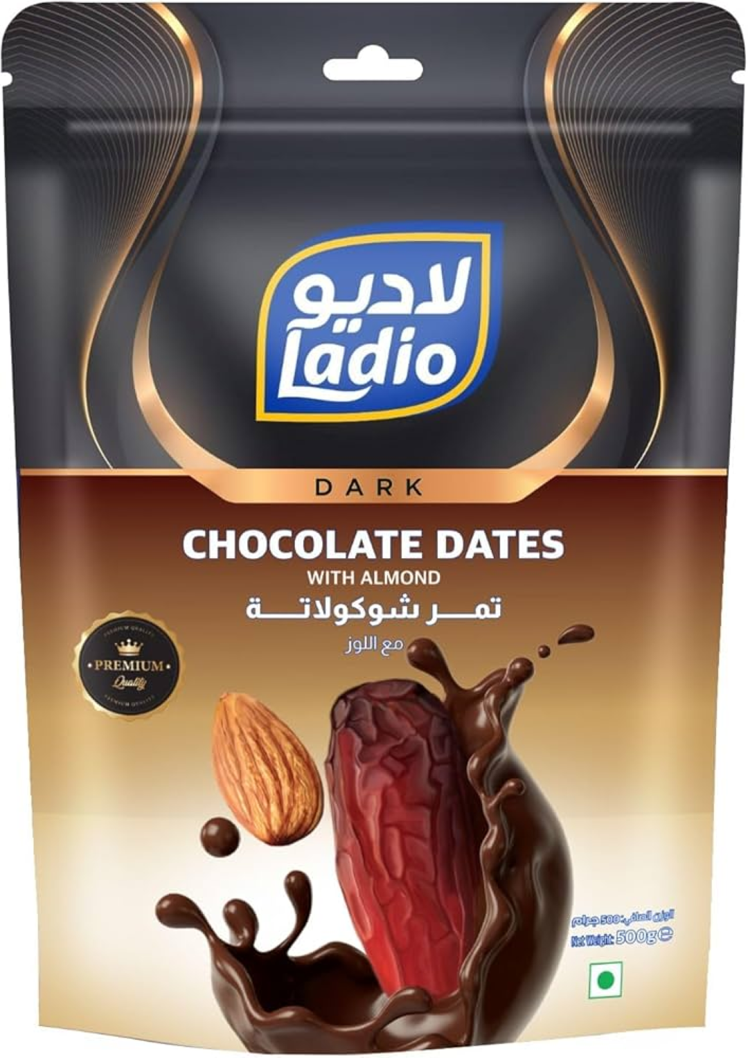LADIO DARK CHOCOLATE DATES WITH 